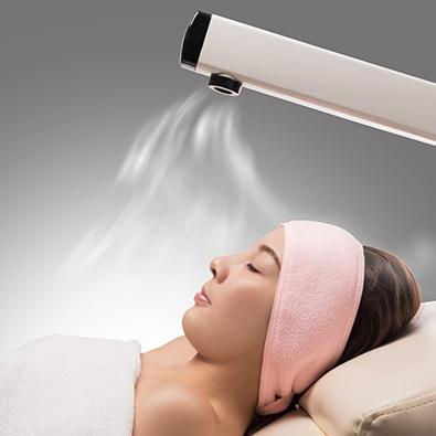 Woman receiving ozone therapy